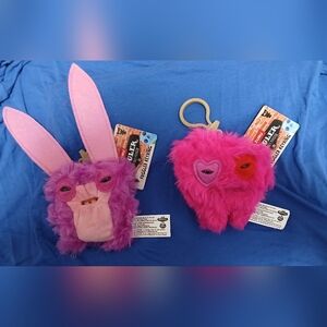 Fuggler Keychain Duo - Pink and Purple